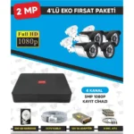 Forte Bi̇li̇şi̇m 4 Lü Güvenli̇k Kamera Seti̇